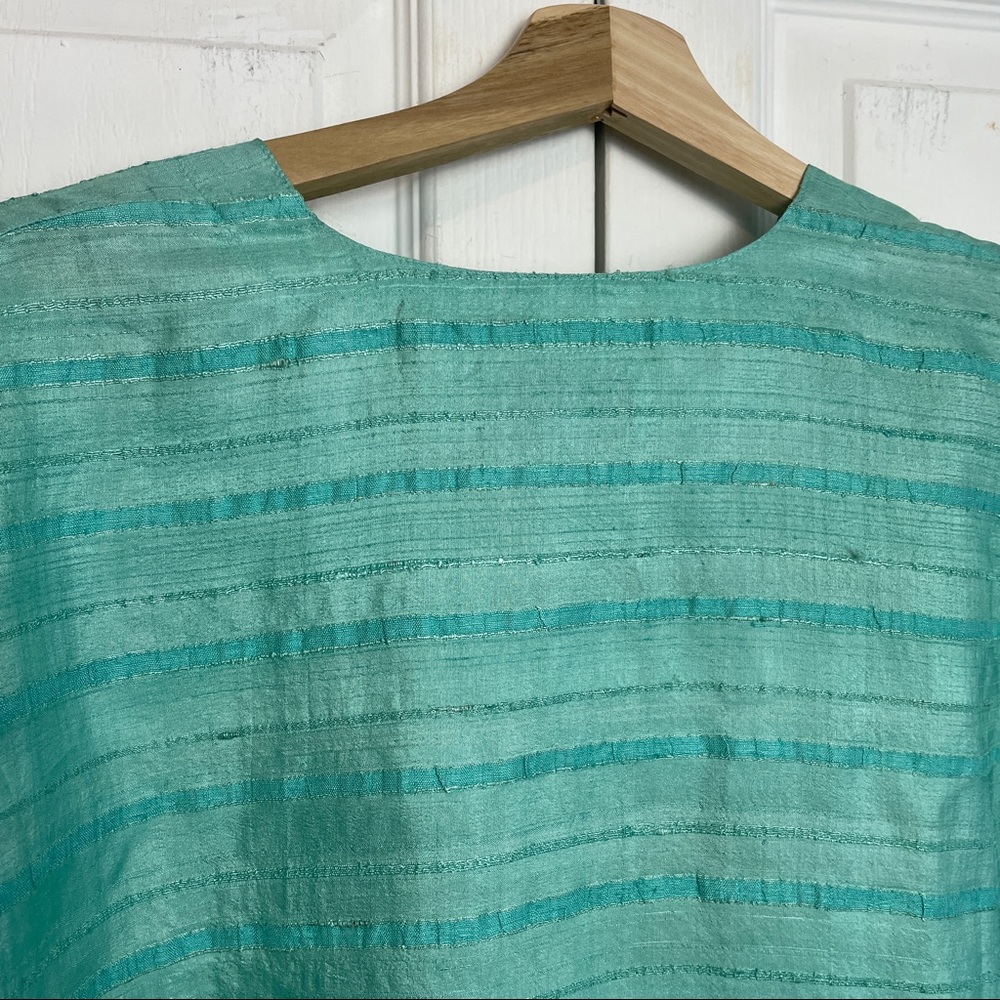 90s SILK Co-Ord Skirt & Top Set - Picture 5 of 16